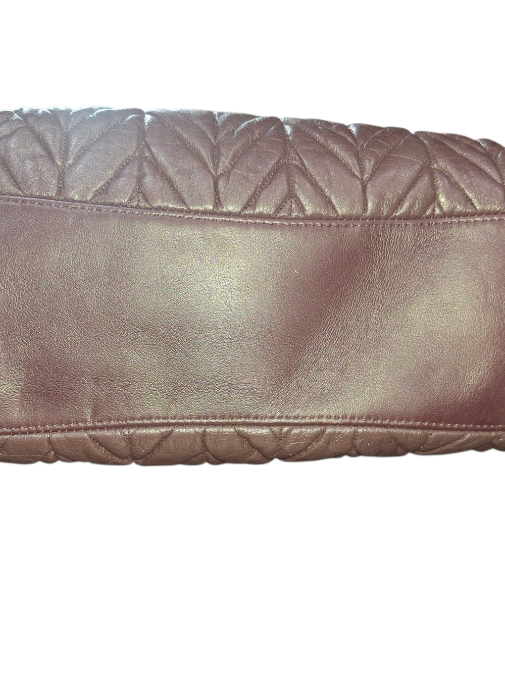 Coach Lexy Quilted Leather Shoulder Bag in Brown - Picture 4 of 9